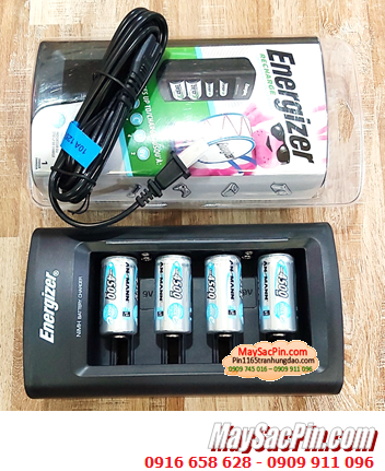 Energizer CHFC _Bộ sạc 4viên pin trung C 1.2v -Kèm sẳn 4 Pin sạc Ansman C4500mAh-1.2v Mignon chính hãng